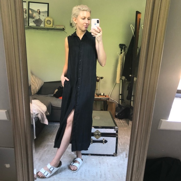 Madewell Dresses & Skirts - MADEWELL LINEN DRESS